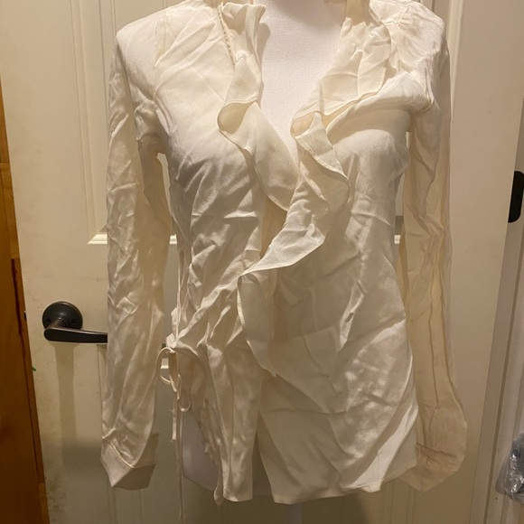 Line & Dot Haylee Wrap Top- NWT - Picture 2 of 7